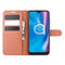 For alcatel 1S (2020) Litchi Texture Horizontal Flip Protective Case with Holder & Card Slots & Wallet(Brown)