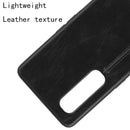 For Oppo Find X2 Pro Regular Version Shockproof Sewing Cow Pattern Skin PC + PU + TPU Case(Black)