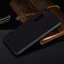 For Oppo Find X2 Pro Regular Version Shockproof Sewing Cow Pattern Skin PC + PU + TPU Case(Black)