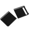 For Galaxy Z Flip Shockproof Litchi Texture PC + PU Case(Gray)