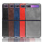 For Galaxy Z Flip Shockproof Litchi Texture PC + PU Case(Gray)