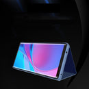 For Xiaomi Redmi Note9 Pro/Note9 Pro Max/Note 9S Plated Mirror Horizontal Flip Leather Case with Holder(Gold)