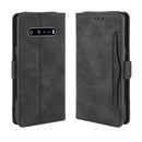 For LG V60 ThinQ 5G Wallet Style Skin Feel Calf Pattern Leather Case ï¼Œwith Separate Card Slot(Black)