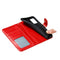 For Huawei P40 Pro Mandala Embossing Pattern Horizontal Flip Leather Case with Holder & Card Slots & Wallet & Photo Frame & Lanyard(Red)
