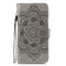 For Huawei P40 Pro Mandala Embossing Pattern Horizontal Flip Leather Case with Holder & Card Slots & Wallet & Photo Frame & Lanyard(Grey)