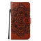 For Huawei P40 Pro Mandala Embossing Pattern Horizontal Flip Leather Case with Holder & Card Slots & Wallet & Photo Frame & Lanyard(Brown)