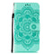 For Huawei P40 Pro Mandala Embossing Pattern Horizontal Flip Leather Case with Holder & Card Slots & Wallet & Photo Frame & Lanyard(Green)