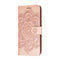 For Huawei P40 Pro Mandala Embossing Pattern Horizontal Flip Leather Case with Holder & Card Slots & Wallet & Photo Frame & Lanyard(Rose Gold)