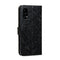 For Huawei P40 Mandala Embossing Pattern Horizontal Flip Leather Case with Holder & Card Slots & Wallet & Photo Frame & Lanyard(Black)
