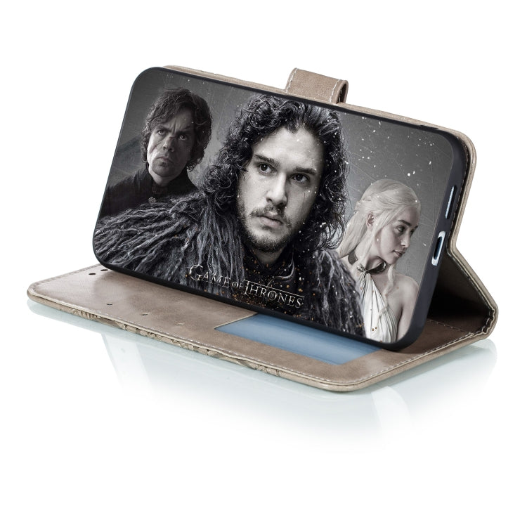 For Huawei P40 Mandala Embossing Pattern Horizontal Flip Leather Case with Holder & Card Slots & Wallet & Photo Frame & Lanyard(Grey)