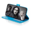 For Huawei P40 Mandala Embossing Pattern Horizontal Flip Leather Case with Holder & Card Slots & Wallet & Photo Frame & Lanyard(Blue)