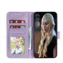 For Huawei P40 Mandala Embossing Pattern Horizontal Flip Leather Case with Holder & Card Slots & Wallet & Photo Frame & Lanyard(Purple)