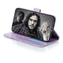 For Huawei P40 Mandala Embossing Pattern Horizontal Flip Leather Case with Holder & Card Slots & Wallet & Photo Frame & Lanyard(Purple)