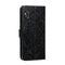 For Moto One Hyper Mandala Embossing Pattern Horizontal Flip Leather Case with Holder & Card Slots & Wallet & Photo Frame & Lanyard(Black)