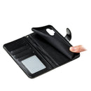 For Moto One Hyper Mandala Embossing Pattern Horizontal Flip Leather Case with Holder & Card Slots & Wallet & Photo Frame & Lanyard(Black)