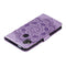 For Moto One Hyper Mandala Embossing Pattern Horizontal Flip Leather Case with Holder & Card Slots & Wallet & Photo Frame & Lanyard(Purple)