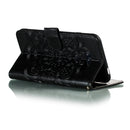 For LG K50S Mandala Embossing Pattern Horizontal Flip Leather Case with Holder & Card Slots & Wallet & Photo Frame & Lanyard(Black)