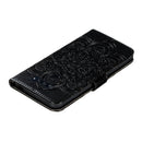 For LG K50S Mandala Embossing Pattern Horizontal Flip Leather Case with Holder & Card Slots & Wallet & Photo Frame & Lanyard(Black)