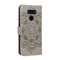 For LG K50S Mandala Embossing Pattern Horizontal Flip Leather Case with Holder & Card Slots & Wallet & Photo Frame & Lanyard(Grey)