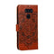 For LG K50S Mandala Embossing Pattern Horizontal Flip Leather Case with Holder & Card Slots & Wallet & Photo Frame & Lanyard(Brown)