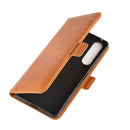 For Sony Xperia 1 II Dual-side Magnetic Buckle Horizontal Flip Leather Case with Holder & Card Slots & Wallet(Yellow)