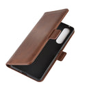 For Sony Xperia 1 II Dual-side Magnetic Buckle Horizontal Flip Leather Case with Holder & Card Slots & Wallet(Brown)