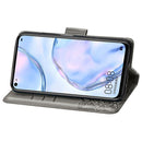 For Huawei P40 Lite/Nova 7i/Nova 6SE Butterfly Love Flower Embossed Horizontal Flip Leather Case with Bracket / Card Slot / Wallet / Lanyard(Gray)