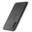 For Oppo Realme X50 Pro/Realme X50 Pro 5G Shockproof Crocodile Texture PC + PU Case(Black)