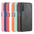 For Oppo Realme X50 Pro/Realme X50 Pro 5G Shockproof Crocodile Texture PC + PU Case(Black)