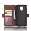For Xiaomi Redmi Note 9 Pro / Note 9s / Note 9 Pro Max Wallet Style Skin Feel Calf Pattern Leather Case with Separate Card Slot(Brown)