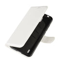For Nokia 1.3 Litchi Texture Horizontal Flip Protective Case with Holder & Card Slots & Wallet(White)