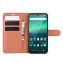 For Nokia 1.3 Litchi Texture Horizontal Flip Protective Case with Holder & Card Slots & Wallet(Brown)