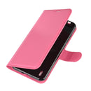 For Nokia 1.3 Litchi Texture Horizontal Flip Protective Case with Holder & Card Slots & Wallet(Rose Red)