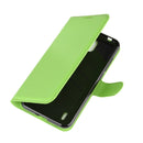 For Nokia 1.3 Litchi Texture Horizontal Flip Protective Case with Holder & Card Slots & Wallet(Green)