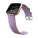 For Huami 1 / Huami 2 / Ticwatch 1 / Ticwatch Pro / Samsung Galaxy Watch 46mm / S3 / Huawei Watch 2 Pro / GT / Honor Magic Nylon Canvas Watch Band(Purple)