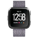 For Huami 1 / Huami 2 / Ticwatch 1 / Ticwatch Pro / Samsung Galaxy Watch 46mm / S3 / Huawei Watch 2 Pro / GT / Honor Magic Nylon Canvas Watch Band(Gray)