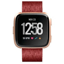 For Huami 1 / Huami 2 / Ticwatch 1 / Ticwatch Pro / Samsung Galaxy Watch 46mm / S3 / Huawei Watch 2 Pro / GT / Honor Magic Nylon Canvas Watch Band(Red)
