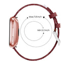For Huami 1 / Huami 2 / Ticwatch 1 / Ticwatch Pro / Samsung Galaxy Watch 46mm / S3 / Huawei Watch 2 Pro / GT / Honor Magic Nylon Canvas Watch Band(Red)