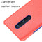 For OnePlus 8 Shockproof Crocodile Texture PC + PU Case(Red)