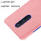 For OnePlus 8 Shockproof Crocodile Texture PC + PU Case(Pink)