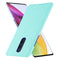 For OnePlus 8 Shockproof Crocodile Texture PC + PU Case(Light green)