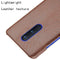 For OnePlus 8 Shockproof Crocodile Texture PC + PU Case(Brown)