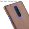 For OnePlus 8 Shockproof Crocodile Texture PC + PU Case(Brown)