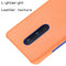 For OnePlus 8 Shockproof Crocodile Texture PC + PU Case(Orange)