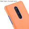 For OnePlus 8 Shockproof Crocodile Texture PC + PU Case(Orange)