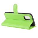 For Galaxy A31 Litchi Texture Horizontal Flip Protective Case with Holder & Card Slots & Wallet(Green)