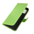 For Galaxy A31 Litchi Texture Horizontal Flip Protective Case with Holder & Card Slots & Wallet(Green)
