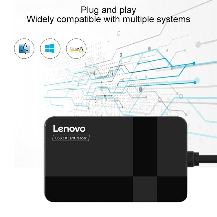 Lenovo D302 USB3.0 Multifunction Card Reader