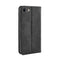 For iPhone SE 2022 / SE 2020 Magnetic Buckle Retro Crazy Horse Texture Horizontal Flip Leather Case , with Holder & Card Slots & Photo Frame(Black)