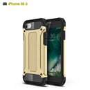 For iPhone SE 2022 / SE 2020 Magic Armor TPU + PC Combination Case(Gold)